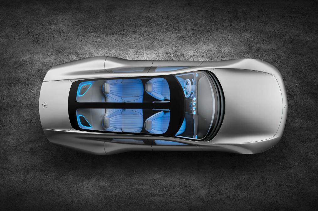 Mercedes IAA Concept - overhead