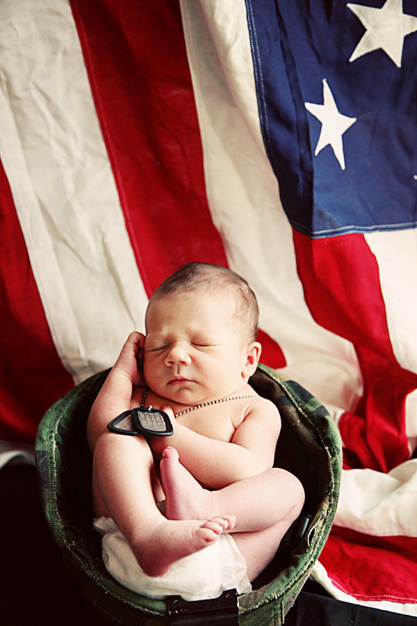 This tiny patriot: