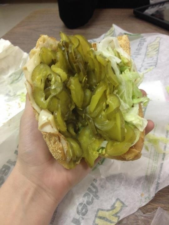 The Sub With Extra Pickles