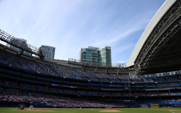On Sept. 18, the Blue Jays were at home playing the Boston Red Sox. At one point during the game, water started flooding into a concourse at Rogers Centre.