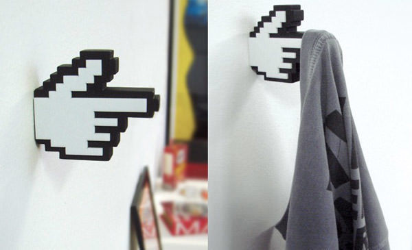 An 8-bit hanger for all of your clothes.