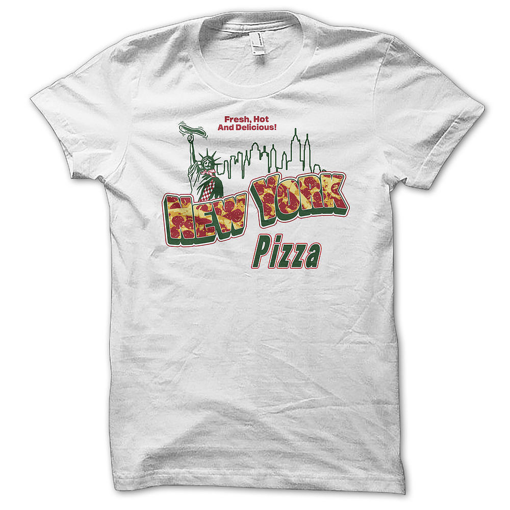 Pizza scented t-shirts can be smelled as far as six-feet-away. 