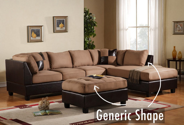 Don't pick a generic-looking sofa.