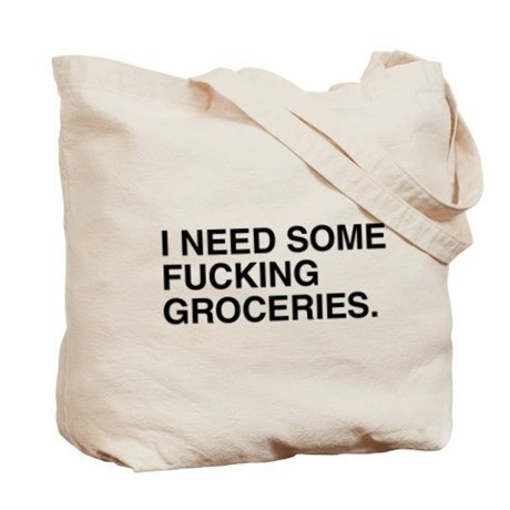 This grocery bag ($17).