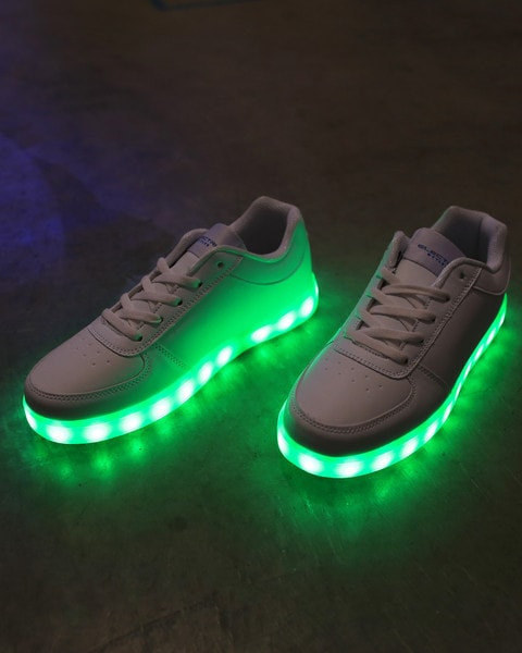 Light-up shoes for grown-ups.
