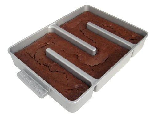 A brownie pan entirely made of edges.