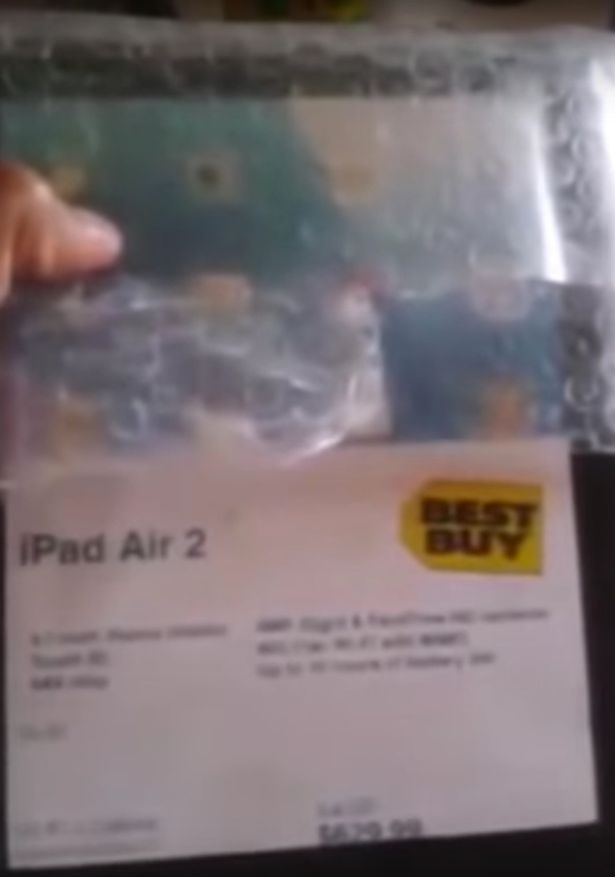 Man buys iPad of eBay but what he gets is a lot more disappointing