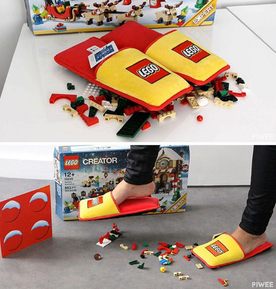 Which is why Lego is making extra-padded slippers BECAUSE IT'S ABOUT DAMN TIME.
