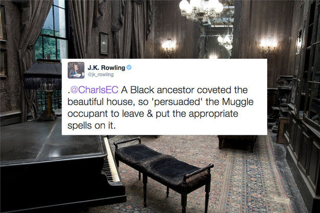 The reason why the pure-blood Black family's home was in the middle of a Muggle housing complex.