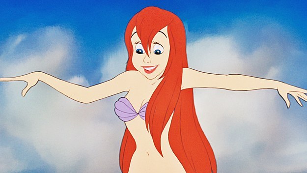 Because so many of us grew up with Ariel's iconic red hair.