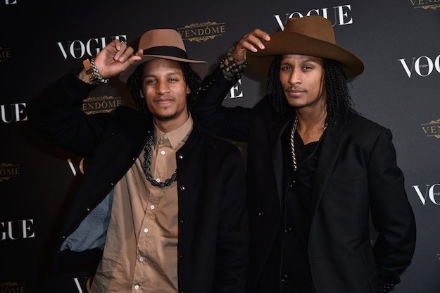 Laurent and Larry Bourgeois (aka Les Twins) as Fred and George Weasley.
