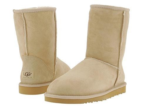 A pair of UGG boots.