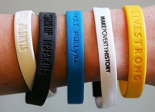 Taking down the world's problems one wristband at a time.