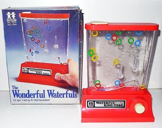 A water hoop game