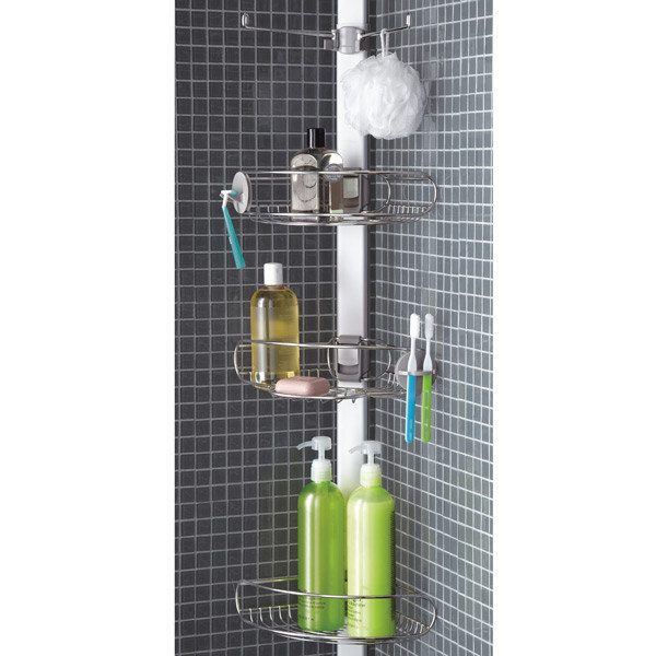 This life-changing shower caddy that keeps everything in place: