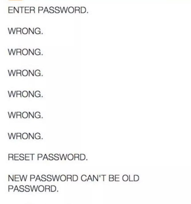 The password struggle: