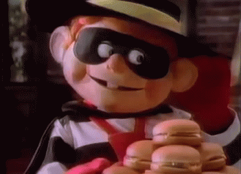 hamburglar 80s mcdonalds 80s tv 80s commercials