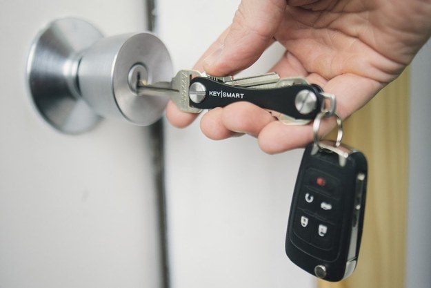 This compact key holder to keep all your keys together ($19.55).