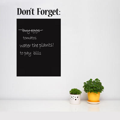 This chalkboard for keeping all your notes in one place ($39.90).