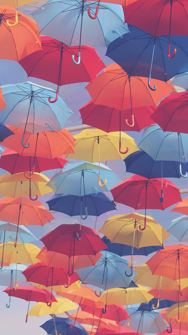 Some bright umbrellas to shade you from the haters: