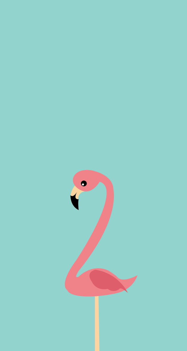 This fancy flamingo: