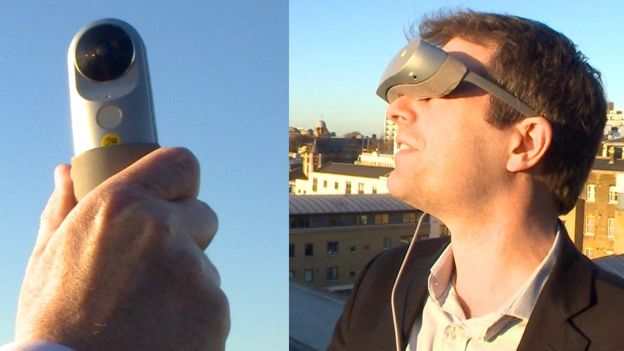 LG 360-degree camera and virtual reality headset