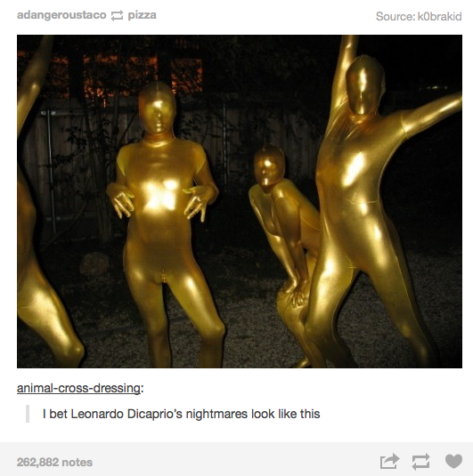 And when we saw into Leo DiCaprio's nightmares: