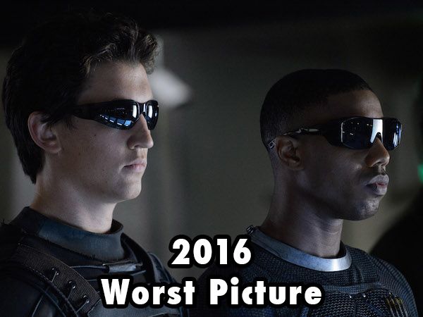 Worst Picture

-Fantastic Four (WINNER)

-Fifty Shades of Grey (WINNER)

-Jupiter Ascending

-Paul Blart: Mall Cop 2

-Pixels