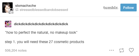 This proof that "natural" isn't really "natural" at all: