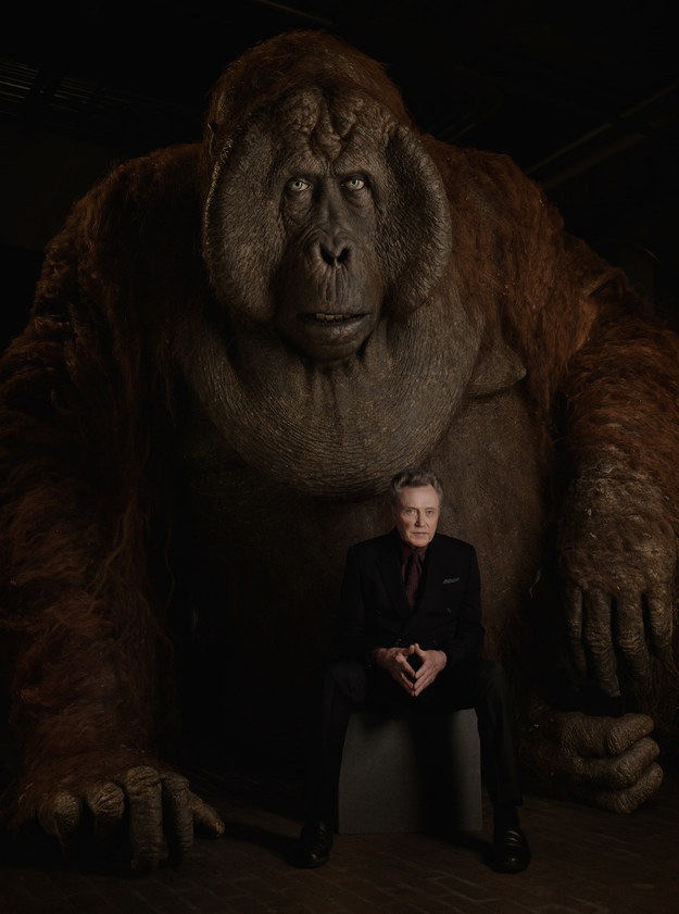 And Christopher Walken voices King Louie, the ape desperate to learn the secret of how to make fire.