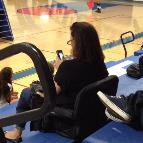 What happened to taking IN a sporting event rather than texting the whole time!