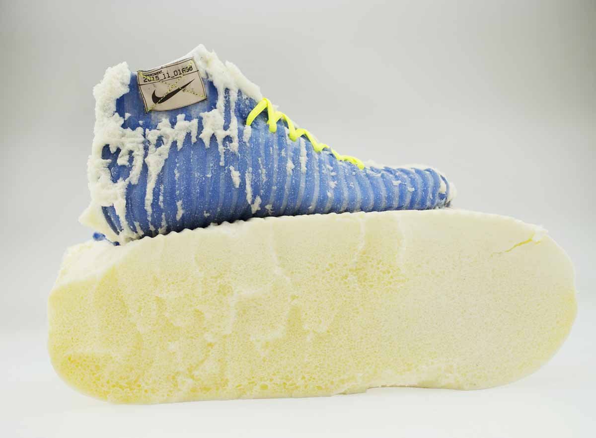 Not only does this one have memory foam, it also includes a cooling gel in between the insole and outsole.