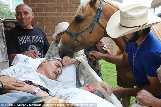 Gonzalez was paralyzed after he was shot two months into serving in Vietnam, on May 21 1970 and later worked as a horse trainer