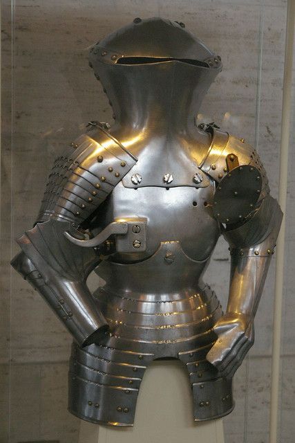 Germany, style of armours made in Nuremberg ~1480-90. 