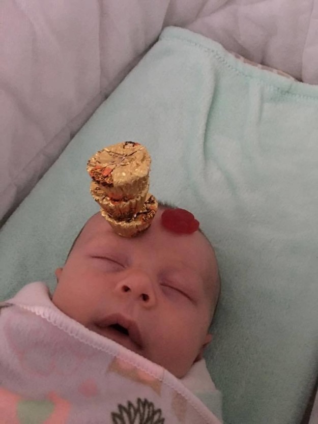 Some dads who haven't had Cheerios on hand have gotten creative with the challenge.