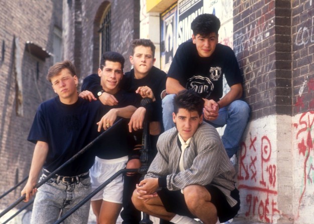 New Kids on the Block hangin' tough in 1989...