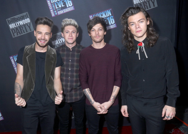 ...and four-fifths of One Direction in 2016.