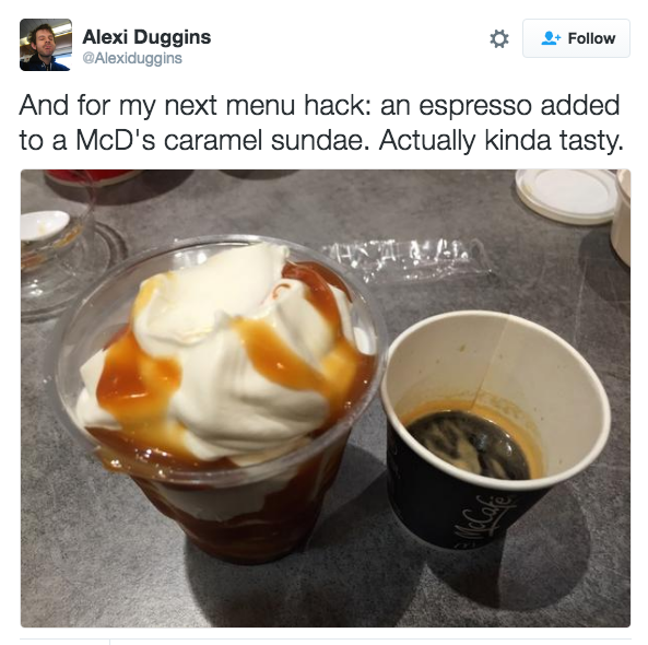 Try out a DIY affogato.