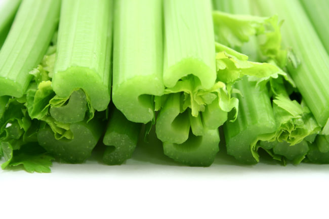 Wrap celery in tinfoil.