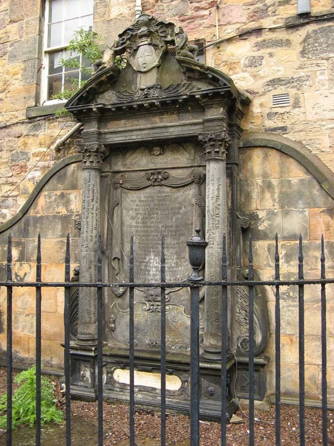 After his death, Mackenzie was buried at Greyfriars Kirkyard in a tomb very close to the area where he tortured and killed thousands of prisoners.
