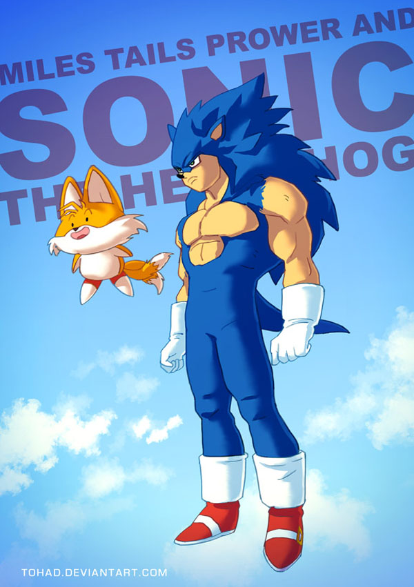 badass fanarts Sonic the hedgehog