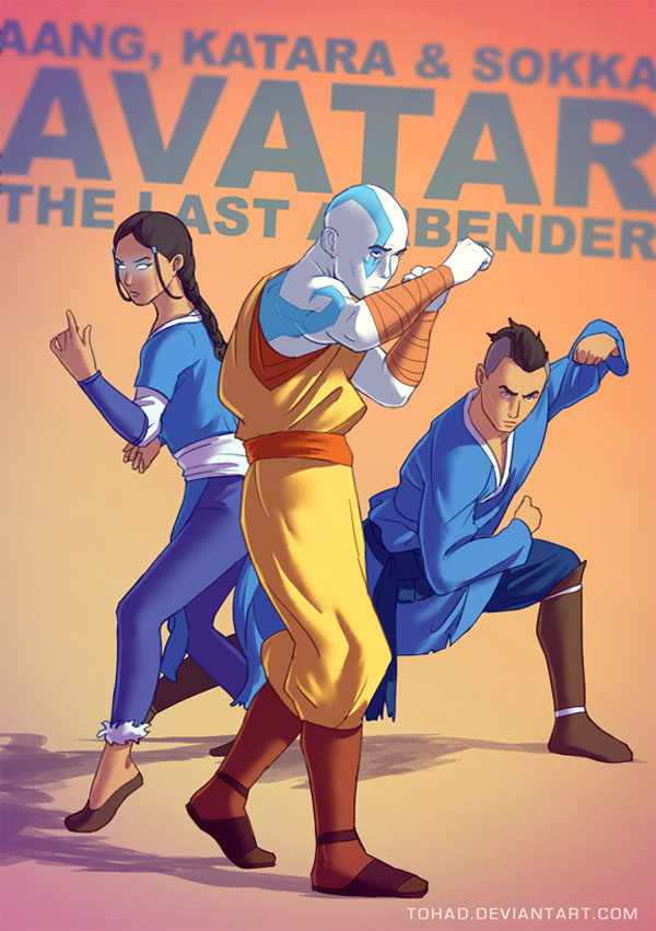 badass fanarts Avatar the last airbender