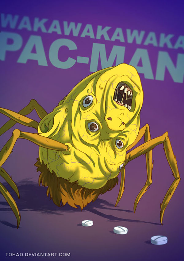 badass fanarts Pac Man