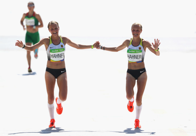 But the twins have come under heavy criticism for their finish. People said they seem to have thrown the race for a good photo, and they were even criticized by German officials.