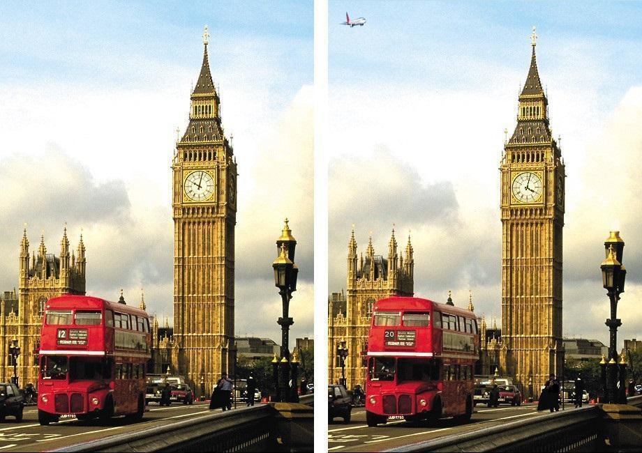 Big Ben in London, England has been telling the time to its residents and tourists since 1859. 