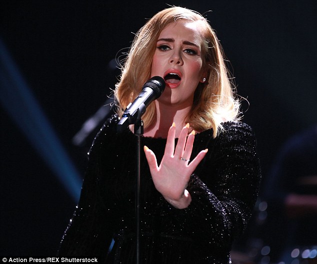 Making history: Adele's 25 quickly became the biggest-selling album of all time
