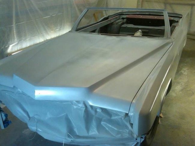 You can't have a hot tub car without a sick coat of paint.