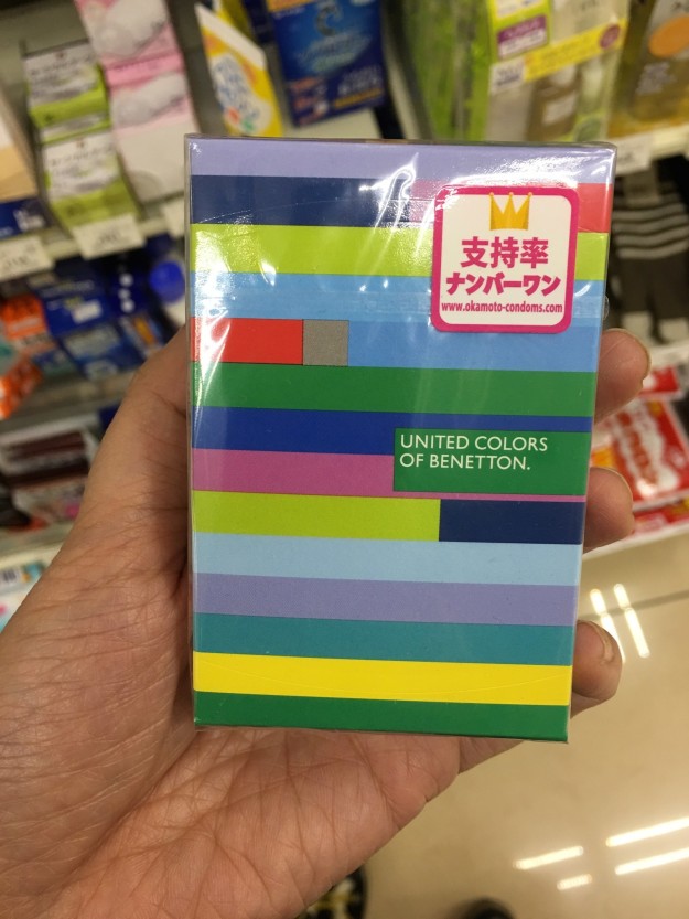 ...and United States of Benetton condoms.