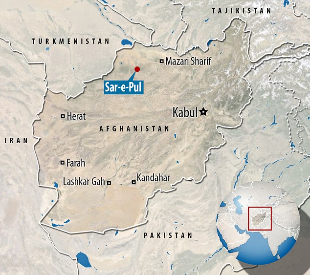 The horrific act took place in the remote village of Latti in Sar-e-Pul province, which is under Taliban control