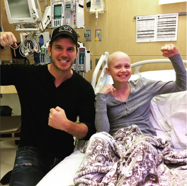 As with previous years, Chris also spent time with the kids at Seattle Children's hospital.